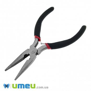 Інструмент Тонкогубці з кусачками, Чорний, 13 см (INS-039528)