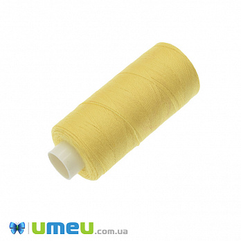 Нить полиэстеровая KIWI №40/2, col.134, Желтая, 366 м (MUL-046704)