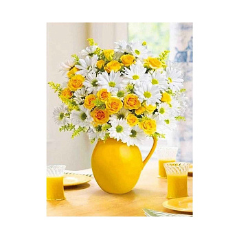 Набір алмазного живопису на підрамнику 50х40 см, Сонячний ранок (SXM-061171)