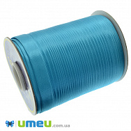 Атласна коса бейка, 15 мм, Блакитна (LEN-037778)