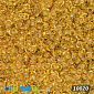 Бісер чеський №110/10020, Бежевий світлий, Прозорий, 10/0 (BIS-003721)