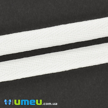 Стрічка кіперна, 10 мм, Біла (LEN-044771)