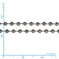 Цепь с шариками, Темное серебро, 2 мм (ZEP-040227)