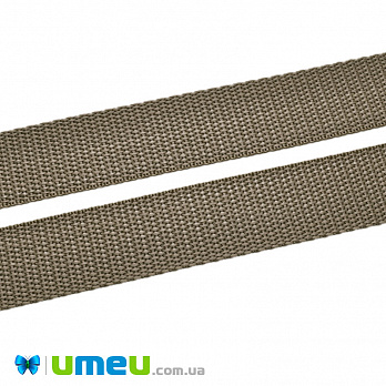 Стрічка ремінна для рюкзаків (стропа), 25 мм, Бежева (LEN-040919)