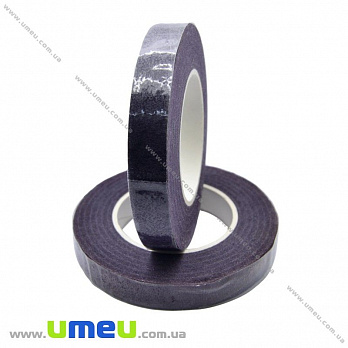 Тейп лента (флористическая) 12 мм, Фиолетовая (DIF-018108)