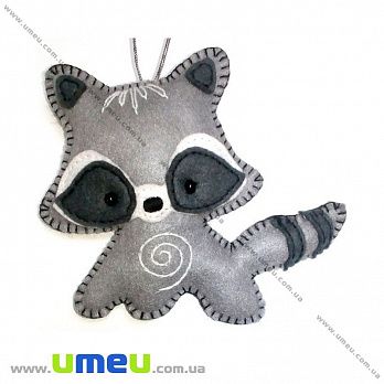 Набор из фетра для создания игрушки, Енотик ФН-54, 12х10 см (FLT-034858)