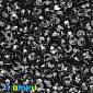Паєтки Індія чаша, 4 мм, Чорні (PAI-037823)
