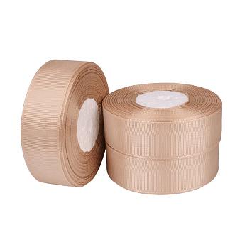 Репсова стрічка, 25 мм, Бежева (LEN-054831)