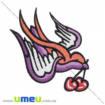 Термоаппликация Птичка, 9х7 см (APL-024651)