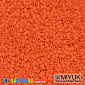 Бисер японский Miyuki Delica 15/0 DBS722, Оранжевый (BIS-049665)