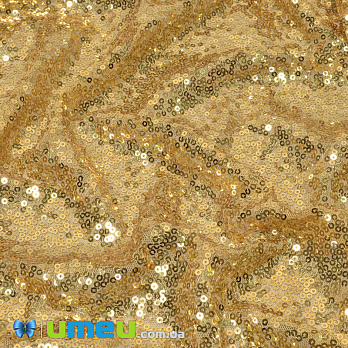 Фатин с пайетками, Золотистый (20х30 см) (LTH-040714)