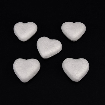 Сердце пенопластовое, 3,5 см (DEC-057127)