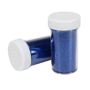 Глиттер в баночке, Синий, 20 г (GLN-054980)
