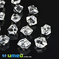 Штучний лід, 14х11 мм, Прозорий (DIF-047466)