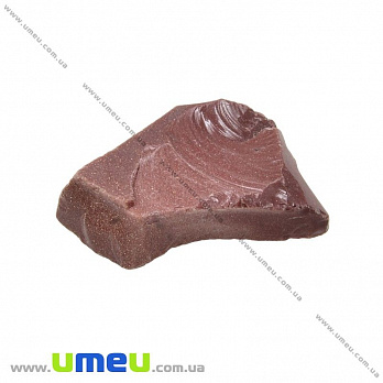 Авантюрин Золотой песок необработанный, 47х36х14 мм (POD-027038)