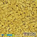 Бисер японский Miyuki HALF TILA №2311, 5х2,3 мм, Желтый матовый (BIS-046085)