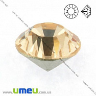 Стрази скляні конусні SS10 (2,8 мм), Золотисті світлі (STR-018796)