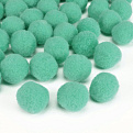 Помпоны бархатные 1,5 см, Мятные (DIF-058283)