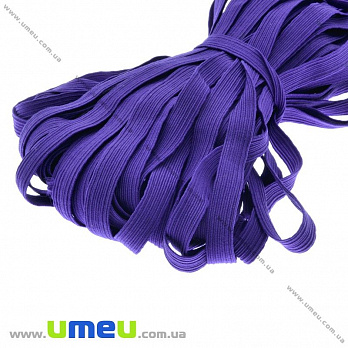 Резинка плоска 10 мм, Синя (ультрамарин) (LEN-016239)