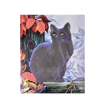 Набор алмазной живописи на картоне 25х21 см, Почти пантера (SXM-052451)