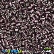 Бісер чеський Рубка 10/0, №27060, Аметист блискучий (BIS-036563)