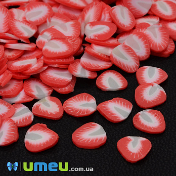 Слайсы FIMO Клубника, 6х5 мм (DIF-044218)
