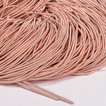 Канітель м'яка 1 мм, Персикова матова (KNT-051259)