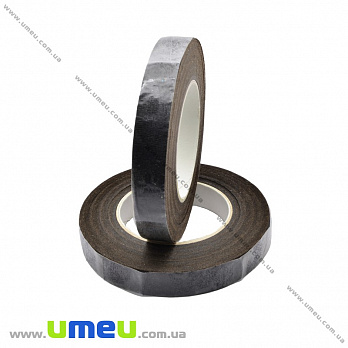 Тейп лента (флористическая) 12 мм, Коричневая темная (DIF-018110)