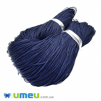 Полиэстеровый шнур крученый, 1,5 мм, Синий (LEN-047447)