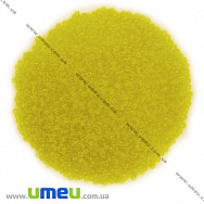 Бісер китайський дрібний, 12/0, Жовтий прозорий, 2 мм (BIS-000485)