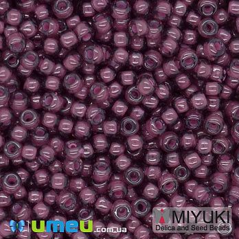 Бисер японский Miyuki круглый RR 8/0 №386, Сиреневый (BIS-045939)