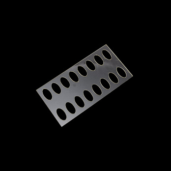 Органайзер пластиковый для хранения мулине на 16 отверстий, 9х4,5 cм (INS-056886)