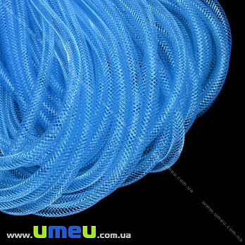 Регілін трубчастий, 4 мм, Блакитний (REG-018246)