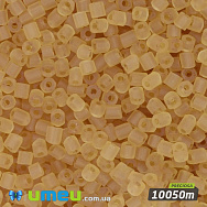 Бісер чеський Рубка 10/0, №10050m, Бежевий прозорий матовий (BIS-024295)