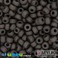 Бисер японский Miyuki круглый RR 6/0 №409F, Коричневый матовый (BIS-046019)