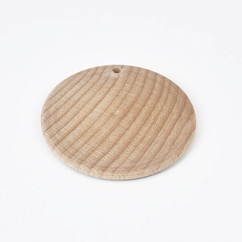 Підвіска дерев'яна Кругла, 5 см, Бук (DEC-058360)