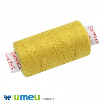 Нитка армована Барва, 28/2, №3013 Жовта, 200 м (MUL-048712)