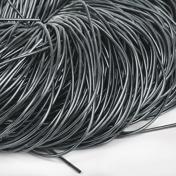 Канітель гладка 1 мм, Сіра темна (KNT-027965)