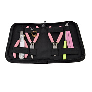 Набор инструментов в пенале, Розовый (INS-059426)
