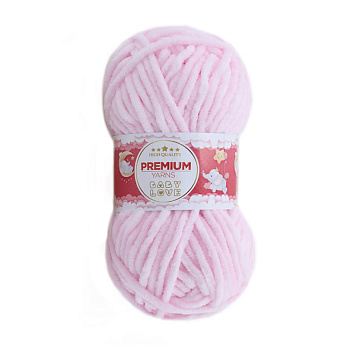 Пряжа Premium Yarn Baby Love 50 г, 60 м, Рожева 303 (YAR-052315)