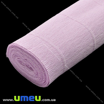 Гофрированная бумага Италия, Сиреневая светлая 592, 180 г, 50х50 см (DIF-019086)