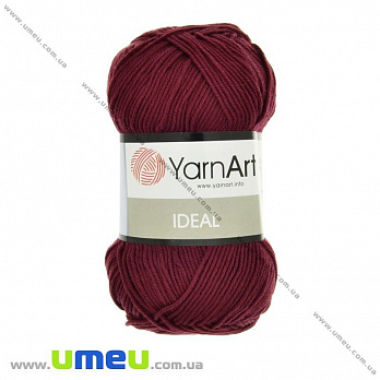 Пряжа YarnArt Ideal 50 г, 170 м, Бордовая 238 (YAR-025197)