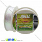 Нитка металізована Люрекс Adele плоска, Біла, 100 м (MUL-010662)