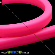 Основа для браслета Regaliz из эко силикона, Розовая, 10х6мм, 20 cм (OSN-012547)