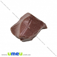 Авантюрин Золотой песок необработанный, 35х22х15 мм (POD-027055)