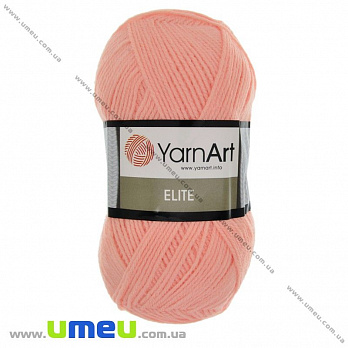 Пряжа YarnArt Elite 100 г, 300 м, Персикова 622 (YAR-029630)
