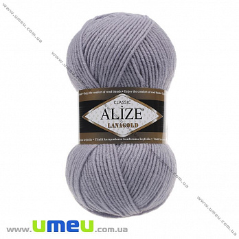 Пряжа Alize Lanagold 100 г, 240 м, Бузкова світла 200 (YAR-025351)