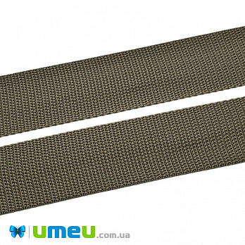 Лента ременная для рюкзаков (стропа), 40 мм, Хаки (LEN-040939)