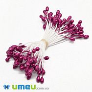 Тычинки на нитке маленькие, Малиновые (DIF-045544)