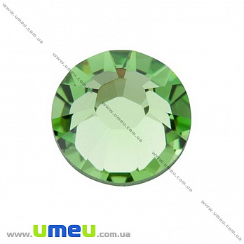 Стрази скляні неклейові SS10 (2,8 мм), Салатові (STR-015190)